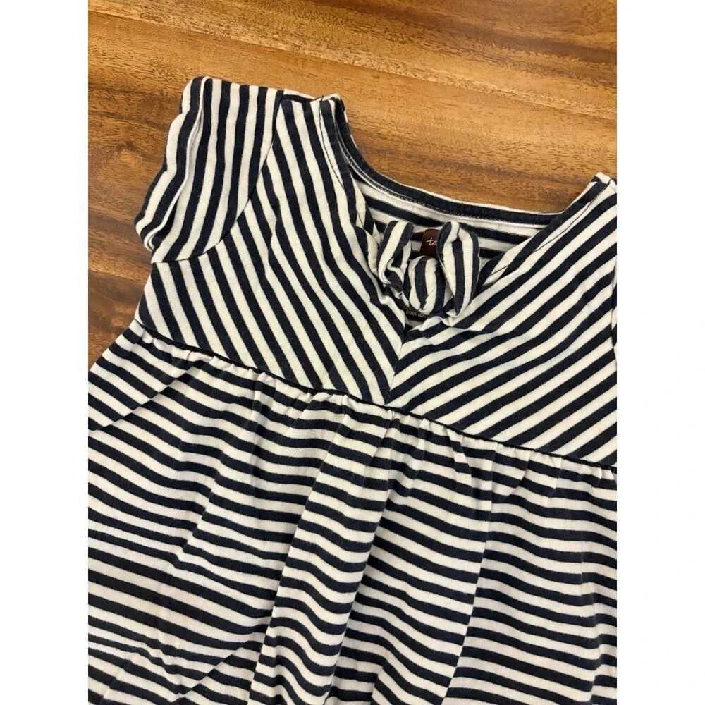 Tea Collection Navy/White Bubble Romper, size 12-18 months